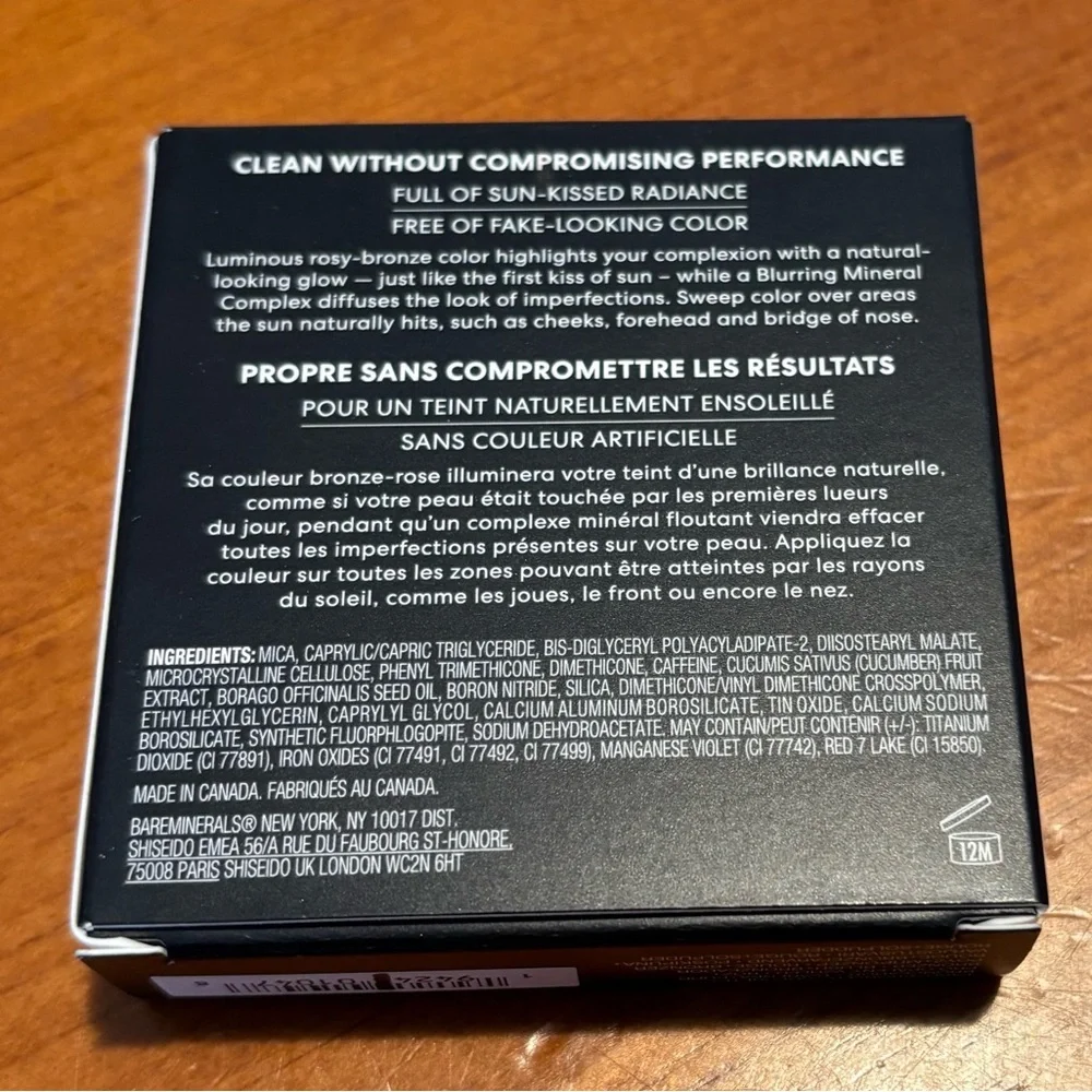 Bareminerals Gen Nude Blonzer Blush + Bronzer